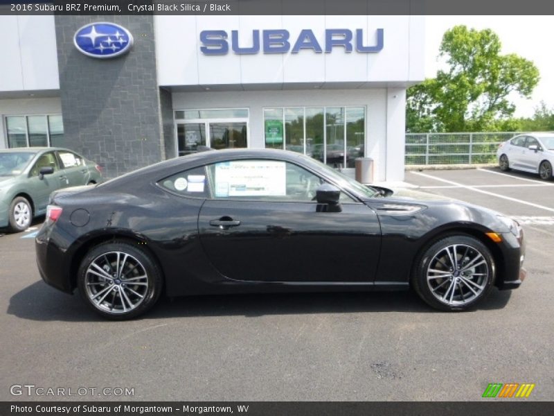 Crystal Black Silica / Black 2016 Subaru BRZ Premium