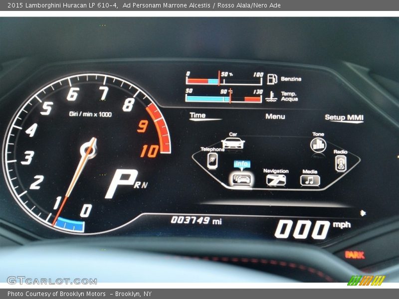  2015 Huracan LP 610-4 LP 610-4 Gauges