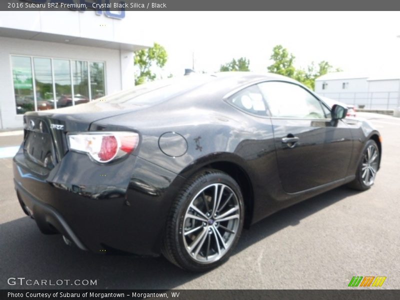 Crystal Black Silica / Black 2016 Subaru BRZ Premium