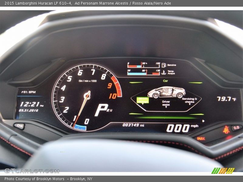  2015 Huracan LP 610-4 LP 610-4 Gauges