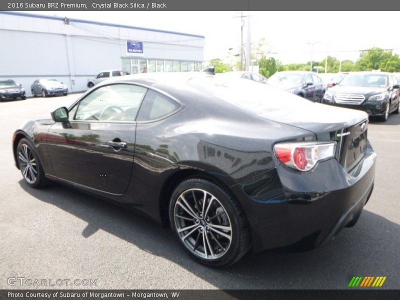 Crystal Black Silica / Black 2016 Subaru BRZ Premium