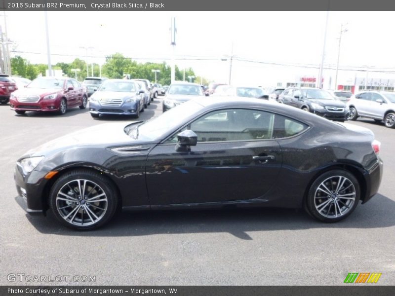 Crystal Black Silica / Black 2016 Subaru BRZ Premium