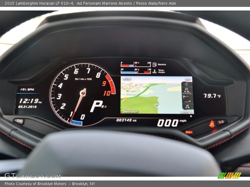 Ad Personam Marrone Alcestis / Rosso Alala/Nero Ade 2015 Lamborghini Huracan LP 610-4