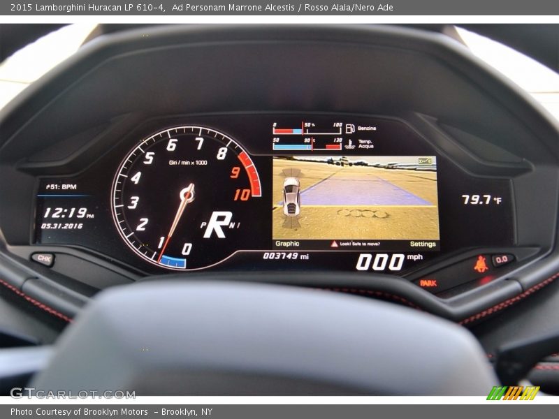 Ad Personam Marrone Alcestis / Rosso Alala/Nero Ade 2015 Lamborghini Huracan LP 610-4