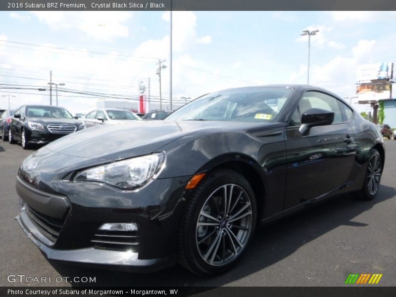 Crystal Black Silica / Black 2016 Subaru BRZ Premium