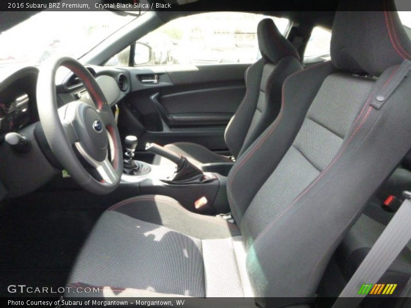 Crystal Black Silica / Black 2016 Subaru BRZ Premium