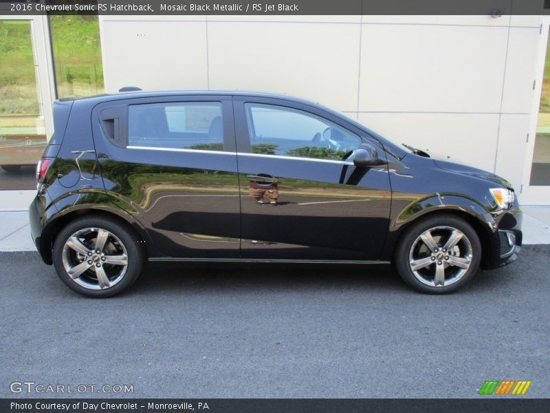  2016 Sonic RS Hatchback Mosaic Black Metallic