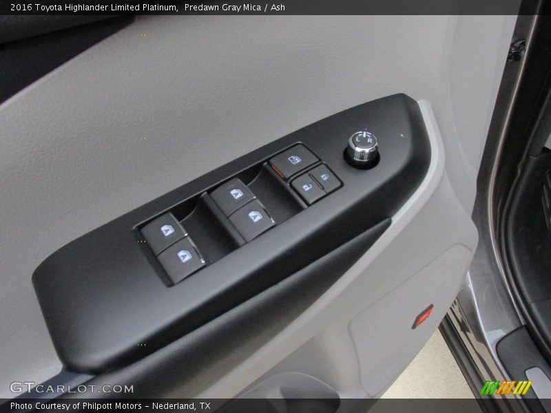 Predawn Gray Mica / Ash 2016 Toyota Highlander Limited Platinum
