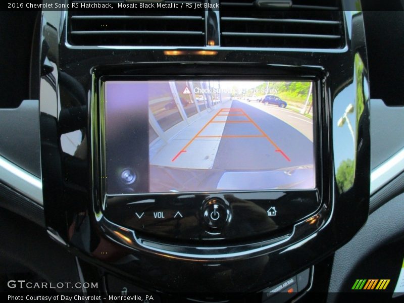 Mosaic Black Metallic / RS Jet Black 2016 Chevrolet Sonic RS Hatchback