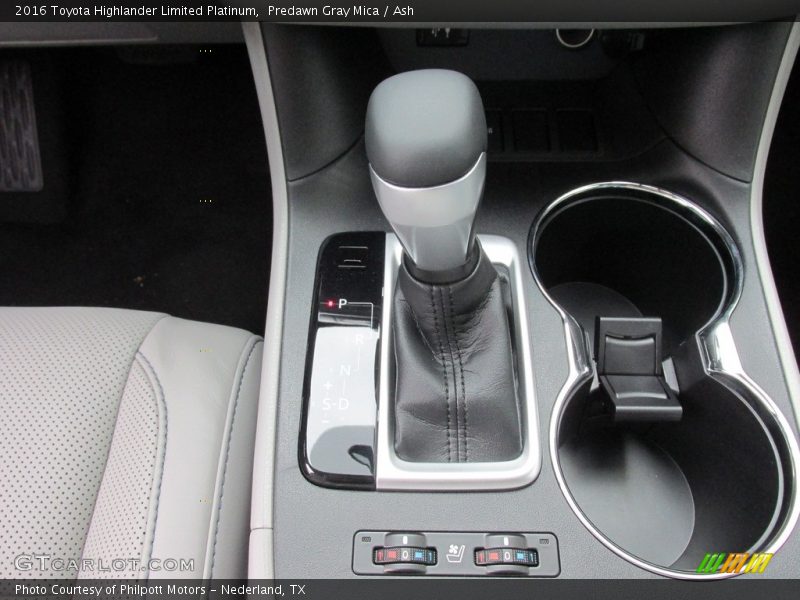Predawn Gray Mica / Ash 2016 Toyota Highlander Limited Platinum