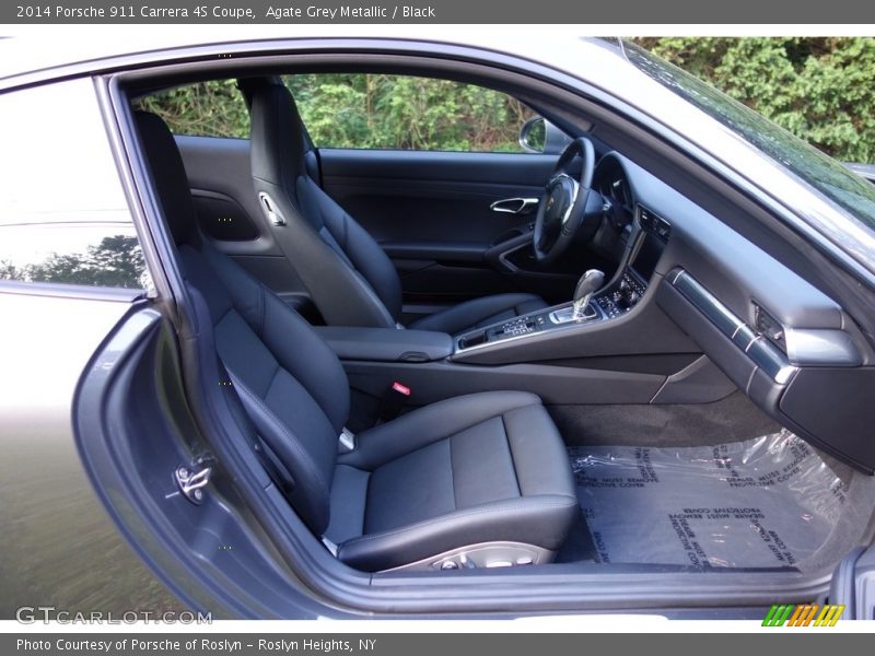Agate Grey Metallic / Black 2014 Porsche 911 Carrera 4S Coupe