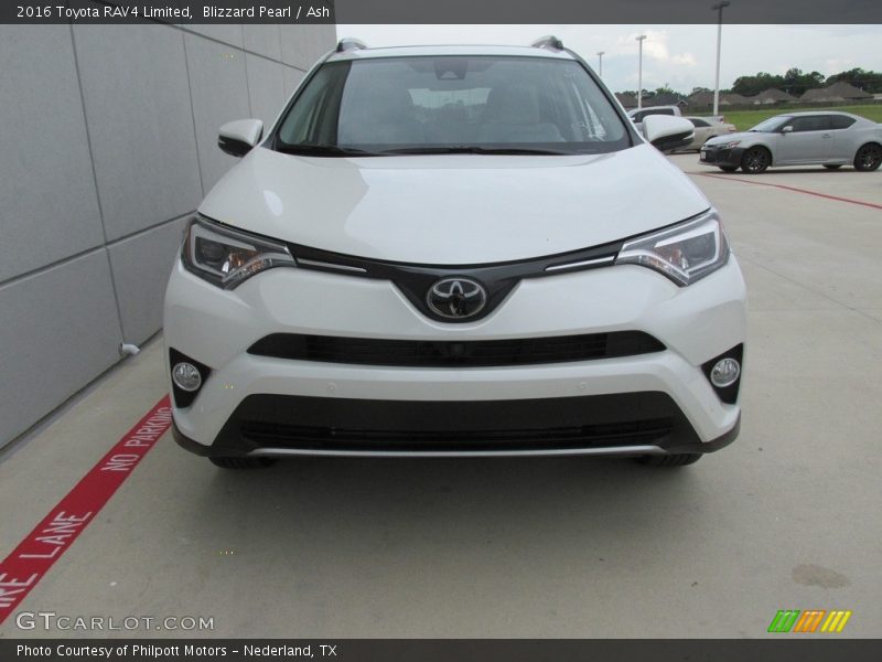 Blizzard Pearl / Ash 2016 Toyota RAV4 Limited