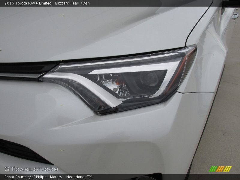 Blizzard Pearl / Ash 2016 Toyota RAV4 Limited