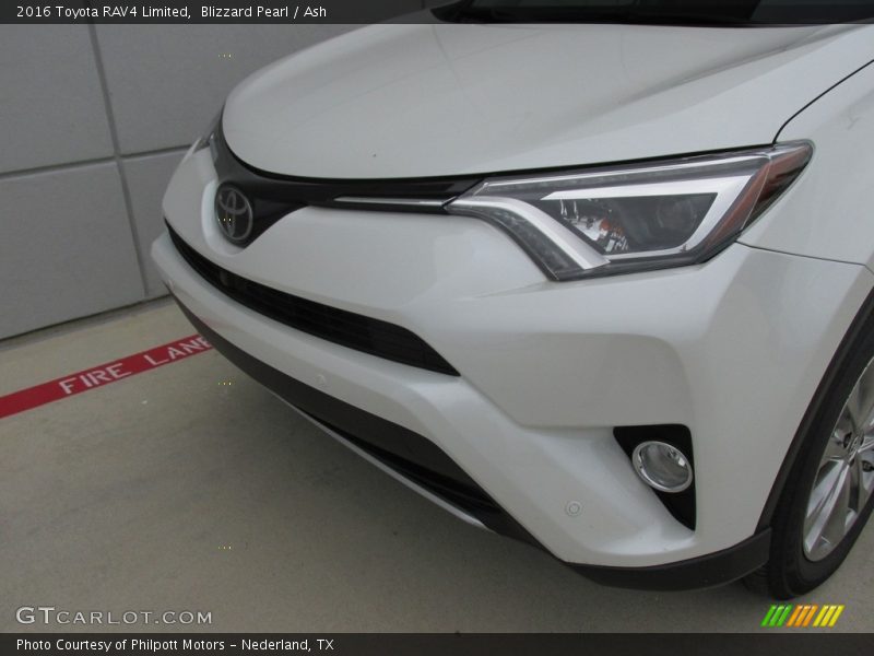 Blizzard Pearl / Ash 2016 Toyota RAV4 Limited