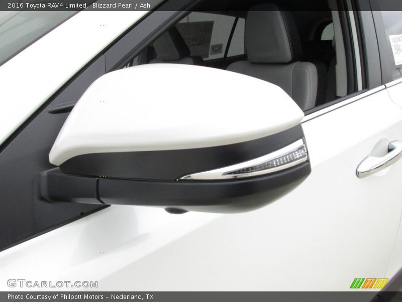 Blizzard Pearl / Ash 2016 Toyota RAV4 Limited