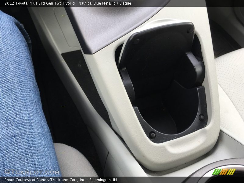 Nautical Blue Metallic / Bisque 2012 Toyota Prius 3rd Gen Two Hybrid