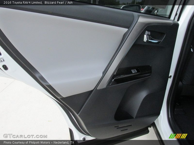 Blizzard Pearl / Ash 2016 Toyota RAV4 Limited