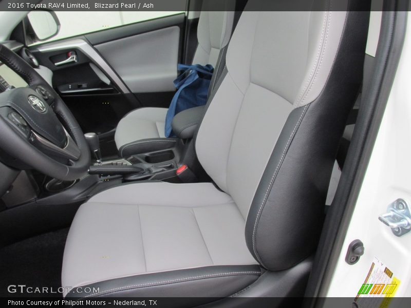 Blizzard Pearl / Ash 2016 Toyota RAV4 Limited