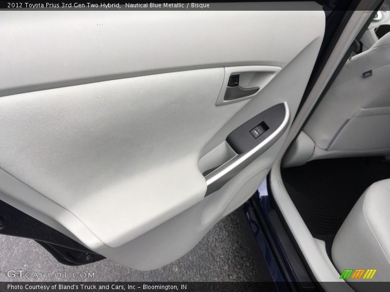 Nautical Blue Metallic / Bisque 2012 Toyota Prius 3rd Gen Two Hybrid