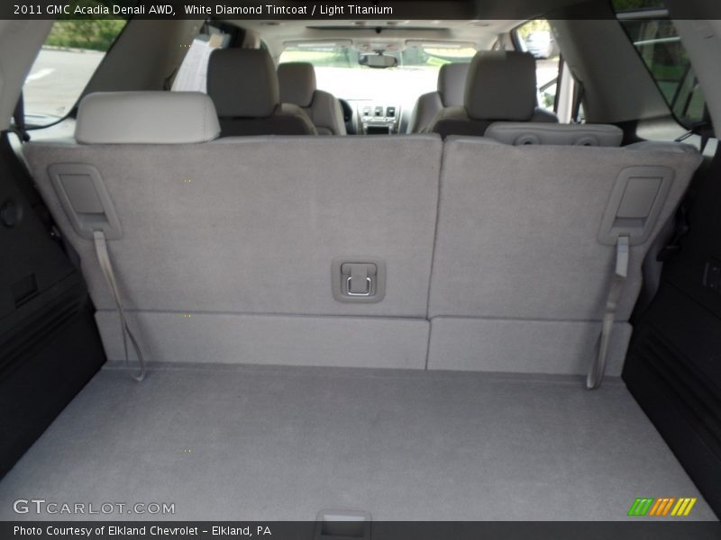 White Diamond Tintcoat / Light Titanium 2011 GMC Acadia Denali AWD