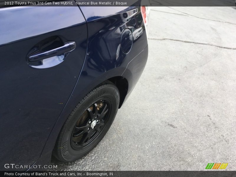 Nautical Blue Metallic / Bisque 2012 Toyota Prius 3rd Gen Two Hybrid