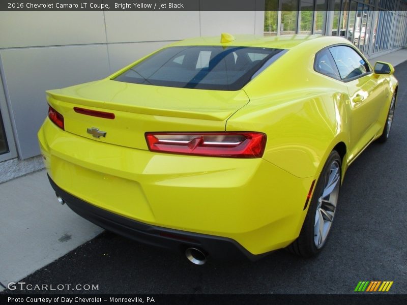 Bright Yellow / Jet Black 2016 Chevrolet Camaro LT Coupe