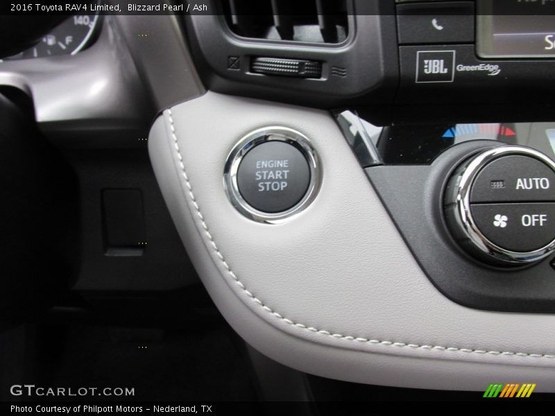 Blizzard Pearl / Ash 2016 Toyota RAV4 Limited