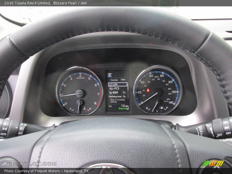 Blizzard Pearl / Ash 2016 Toyota RAV4 Limited