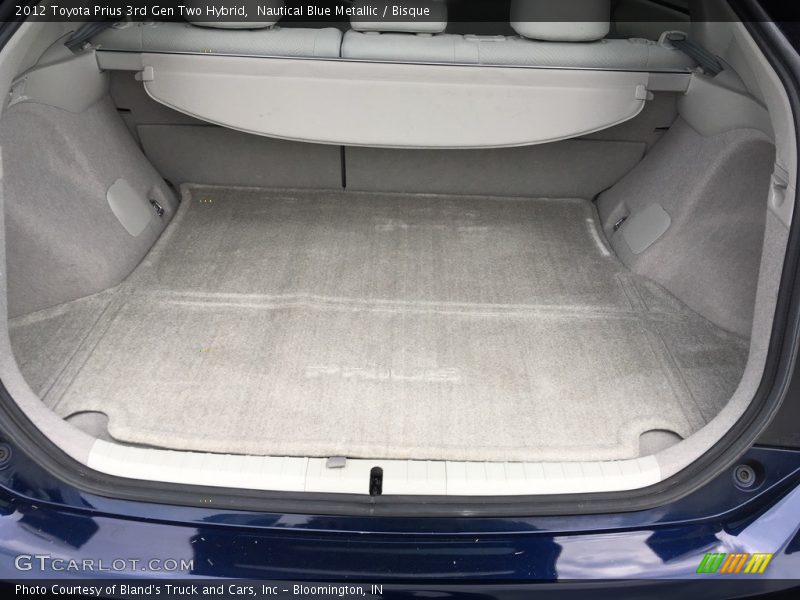 Nautical Blue Metallic / Bisque 2012 Toyota Prius 3rd Gen Two Hybrid