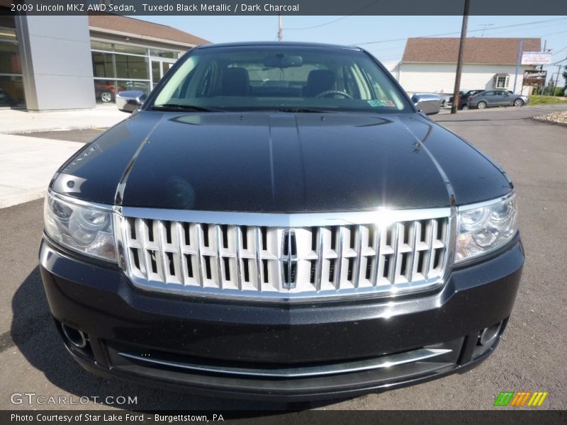 Tuxedo Black Metallic / Dark Charcoal 2009 Lincoln MKZ AWD Sedan