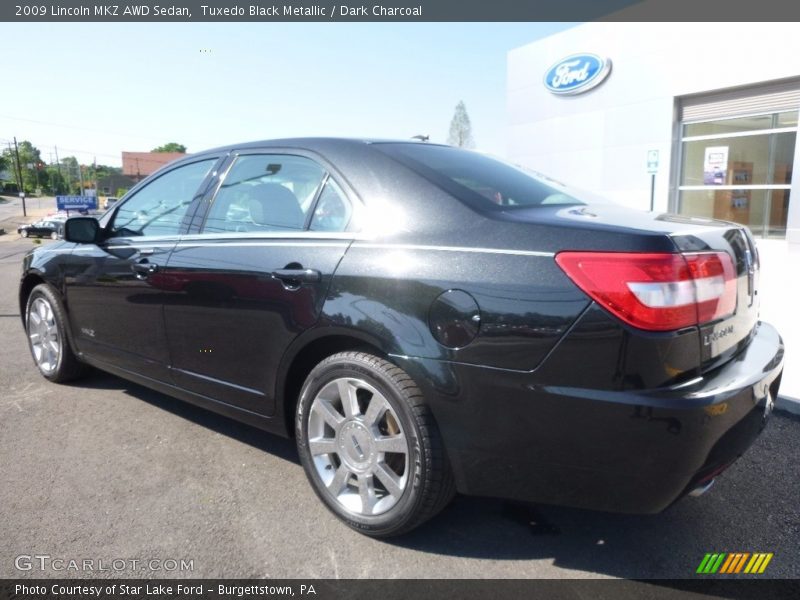Tuxedo Black Metallic / Dark Charcoal 2009 Lincoln MKZ AWD Sedan