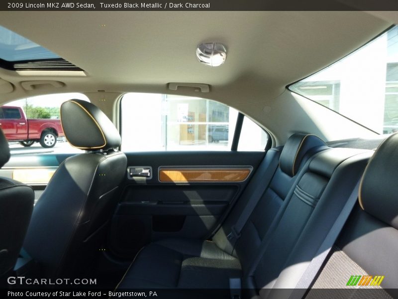 Tuxedo Black Metallic / Dark Charcoal 2009 Lincoln MKZ AWD Sedan