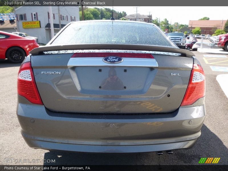 Sterling Grey Metallic / Charcoal Black 2010 Ford Fusion SEL