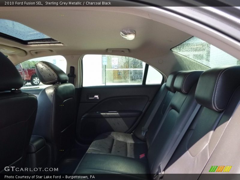 Sterling Grey Metallic / Charcoal Black 2010 Ford Fusion SEL