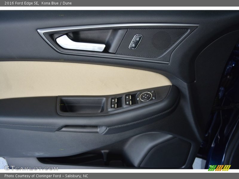 Kona Blue / Dune 2016 Ford Edge SE