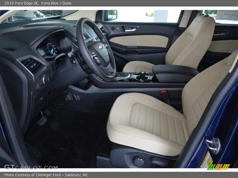Kona Blue / Dune 2016 Ford Edge SE