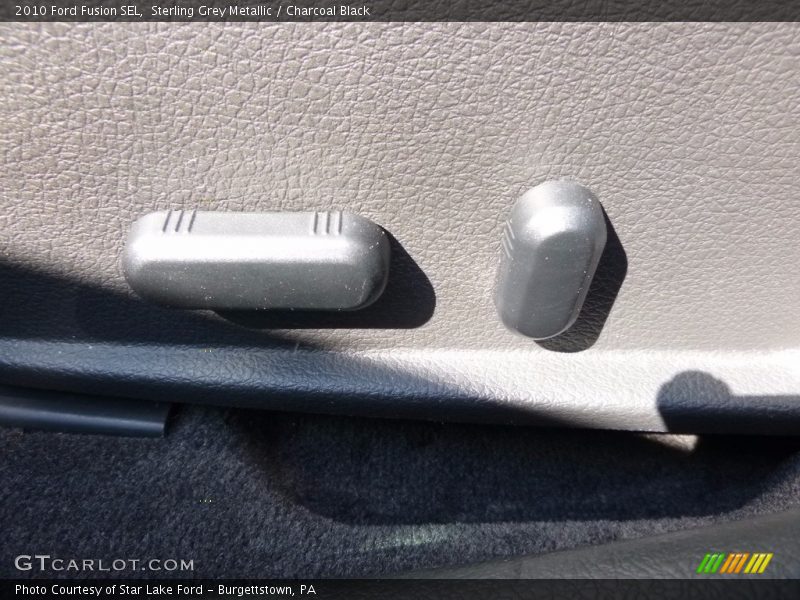 Sterling Grey Metallic / Charcoal Black 2010 Ford Fusion SEL