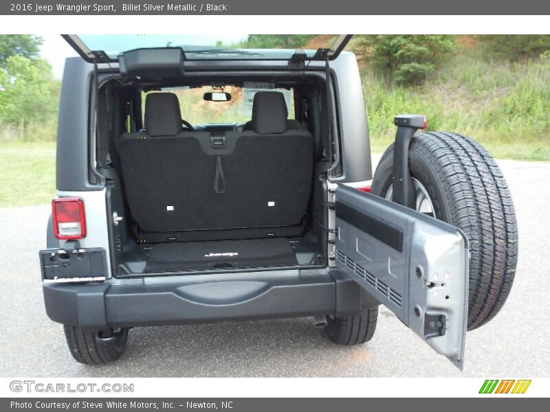 Billet Silver Metallic / Black 2016 Jeep Wrangler Sport