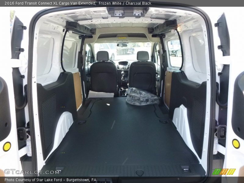 Frozen White / Charcoal Black 2016 Ford Transit Connect XL Cargo Van Extended
