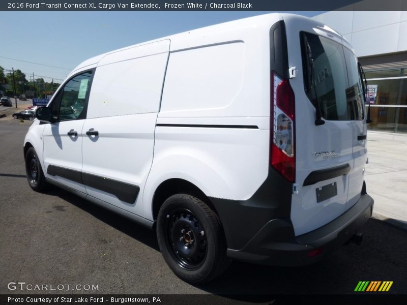 Frozen White / Charcoal Black 2016 Ford Transit Connect XL Cargo Van Extended