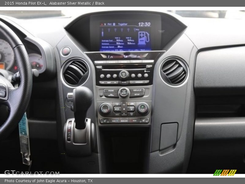 Alabaster Silver Metallic / Black 2015 Honda Pilot EX-L