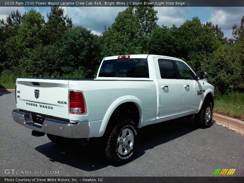 Bright White / Canyon Brown/Light Frost Beige 2016 Ram 2500 Power Wagon Laramie Crew Cab 4x4