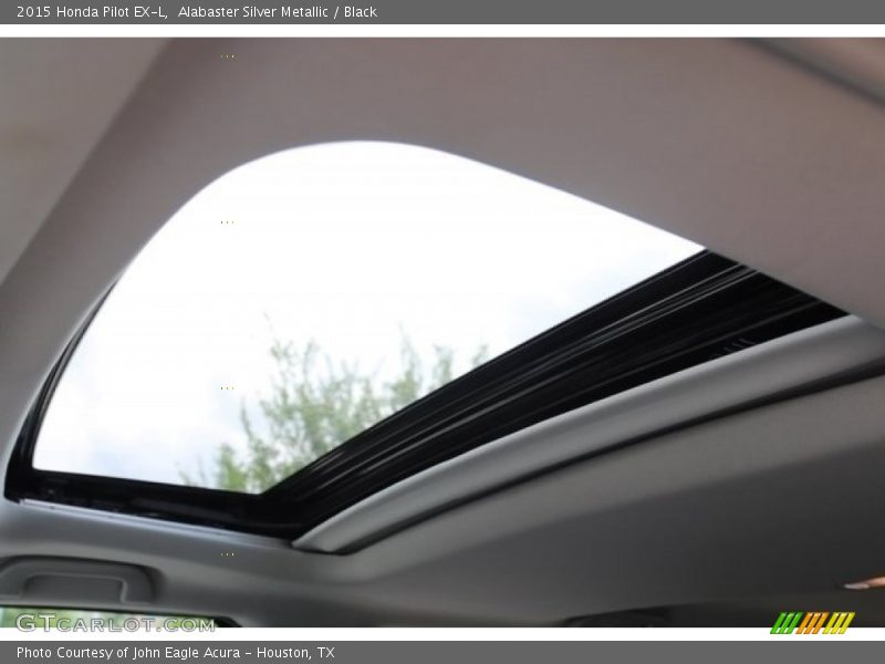 Alabaster Silver Metallic / Black 2015 Honda Pilot EX-L