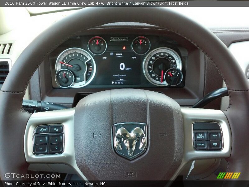  2016 2500 Power Wagon Laramie Crew Cab 4x4 Steering Wheel