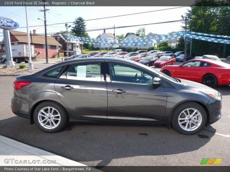 Magnetic / Charcoal Black 2016 Ford Focus SE Sedan