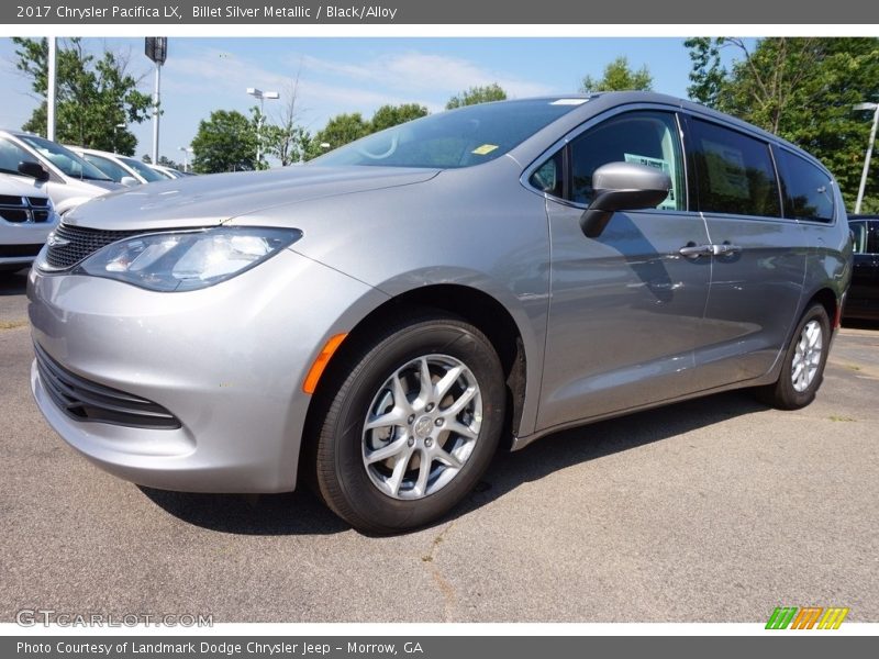 Billet Silver Metallic / Black/Alloy 2017 Chrysler Pacifica LX
