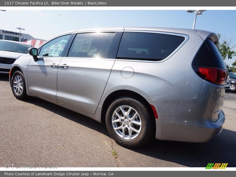 Billet Silver Metallic / Black/Alloy 2017 Chrysler Pacifica LX