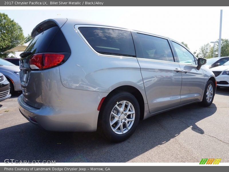 Billet Silver Metallic / Black/Alloy 2017 Chrysler Pacifica LX