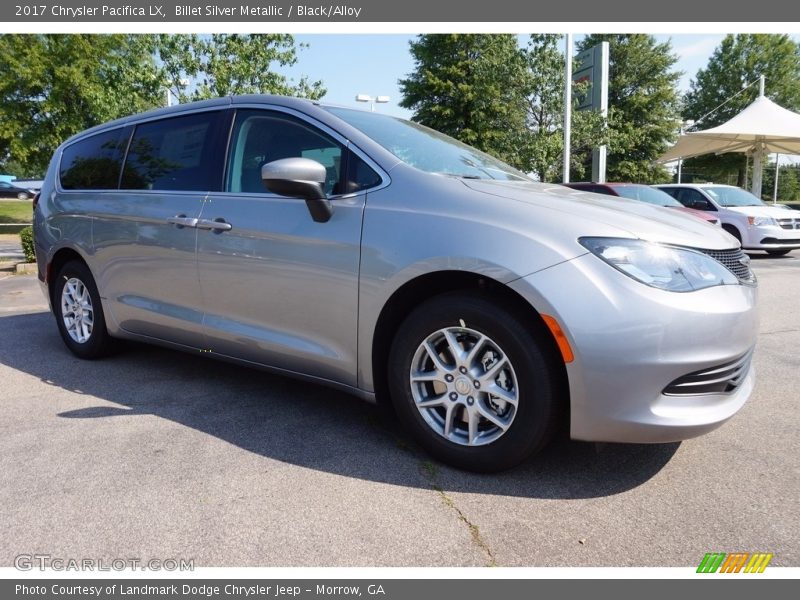 Billet Silver Metallic / Black/Alloy 2017 Chrysler Pacifica LX