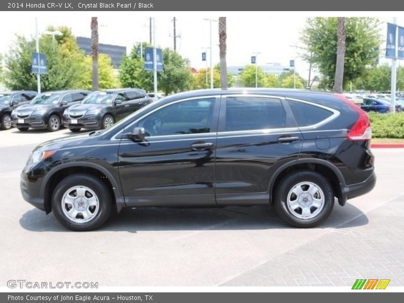 Crystal Black Pearl / Black 2014 Honda CR-V LX
